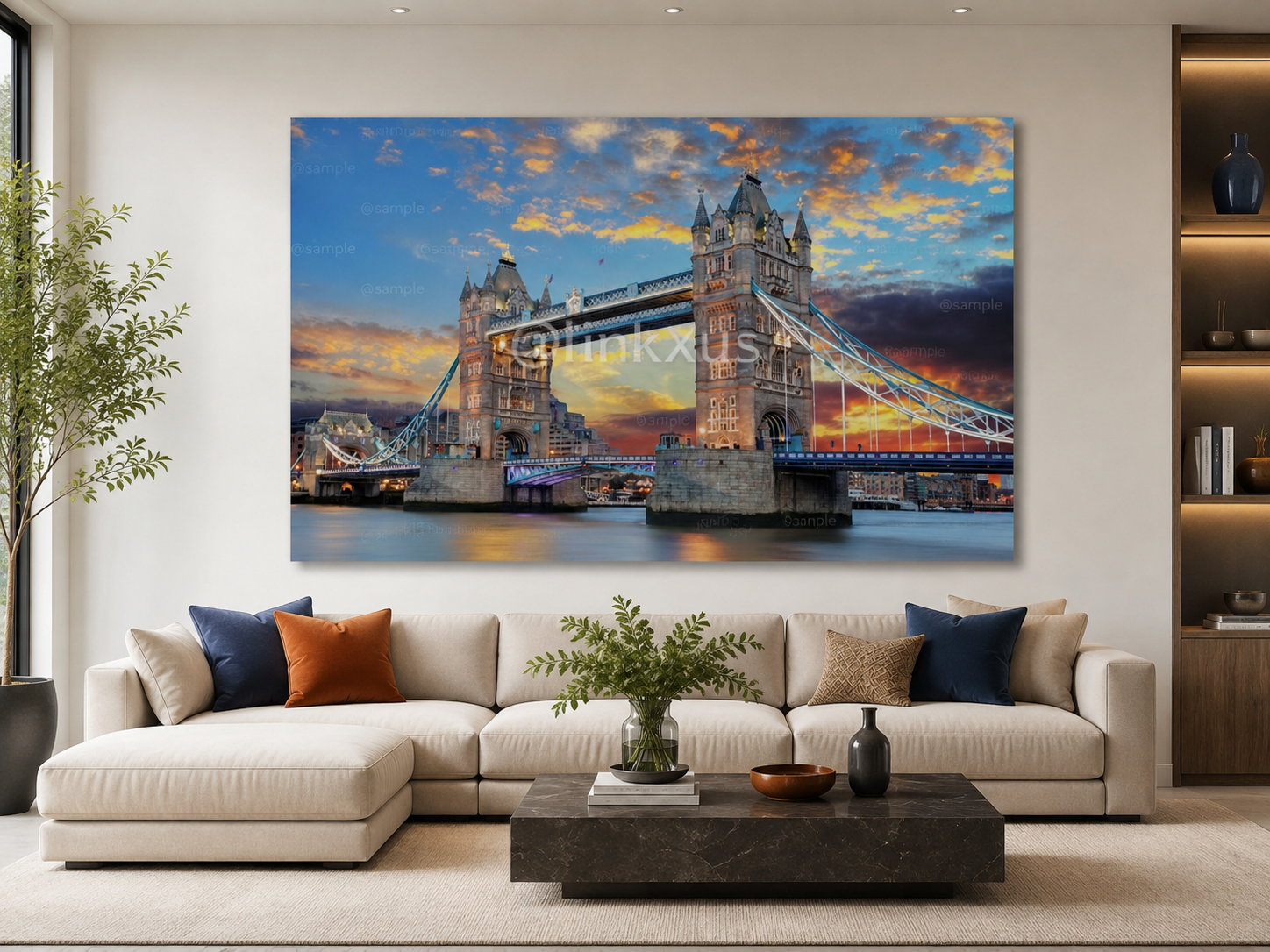 LONDON BRIDGE SUNSET