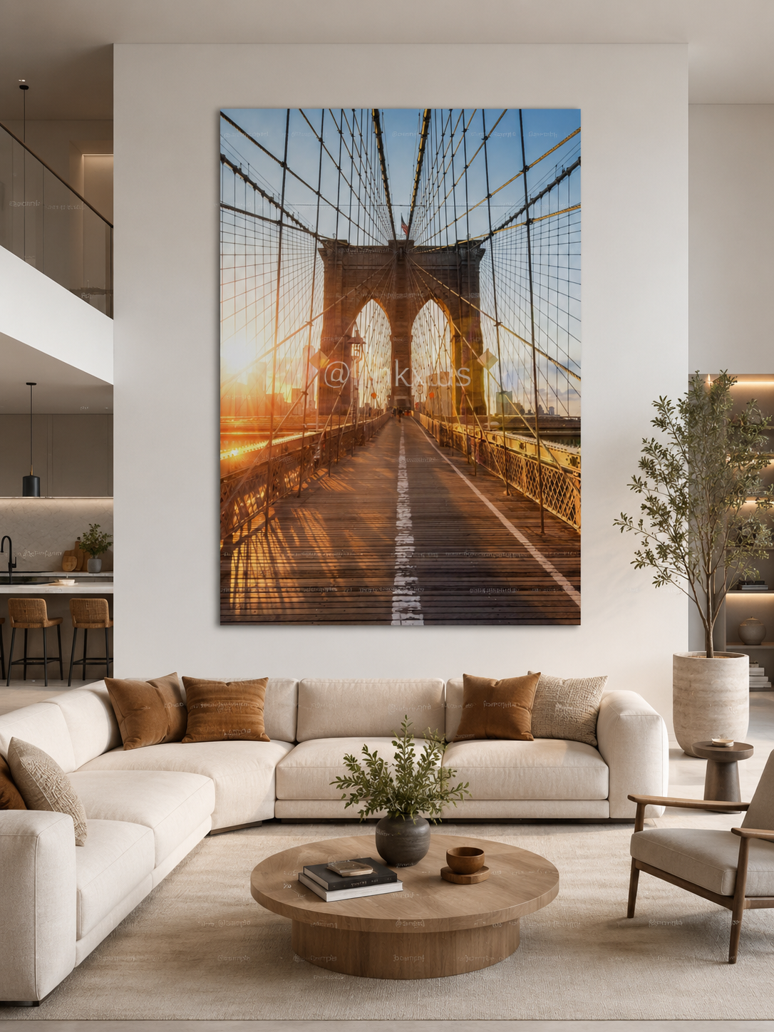 BROOKLYN BRIDGE SUNSET