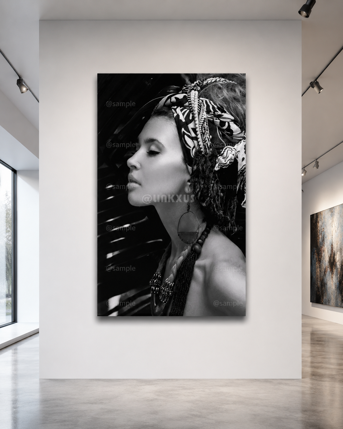 WOMAN WITH TURBAN
