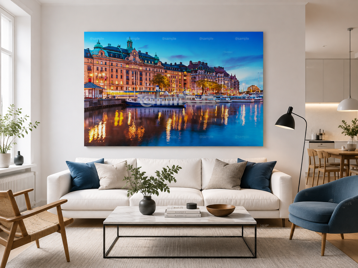 STOCKHOLM SWEDEN SUNSET