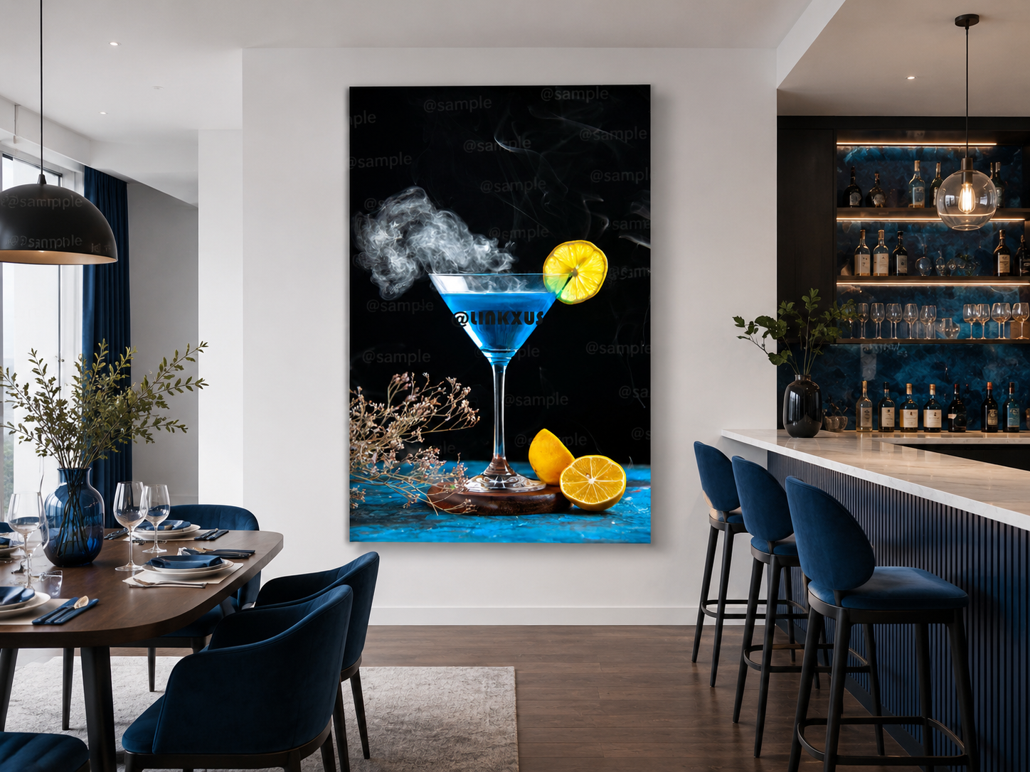 BLUE MARTINI