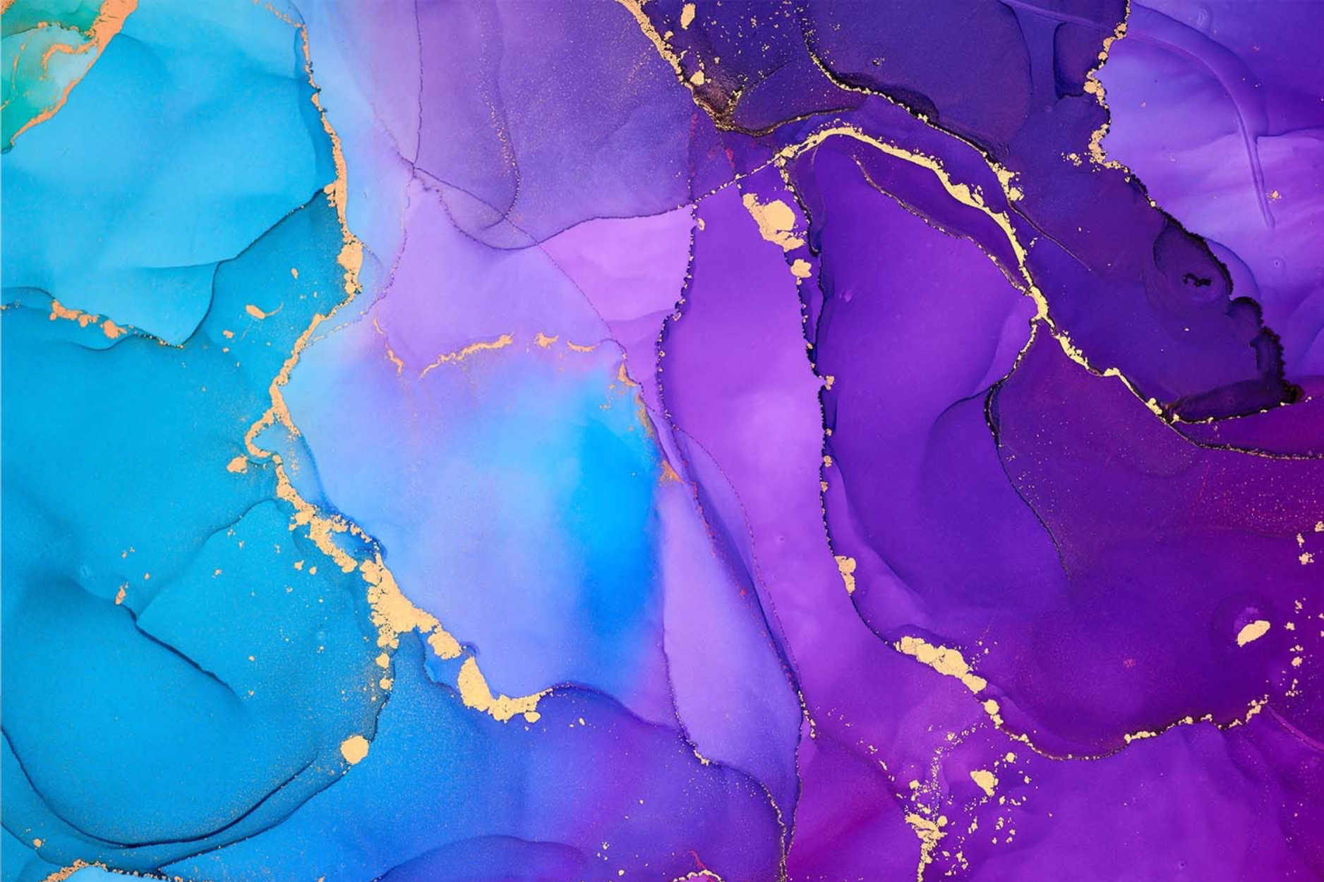 ABSTRACT BLUE / PURPLE