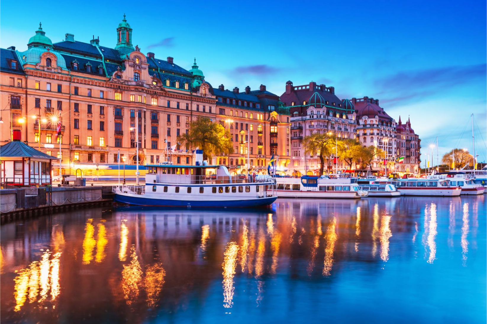 STOCKHOLM SWEDEN SUNSET