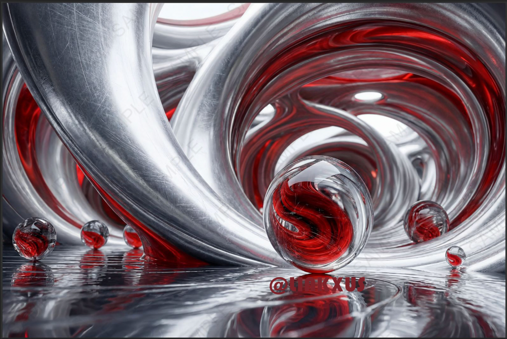 ABSTRACT METALLIC BALLS