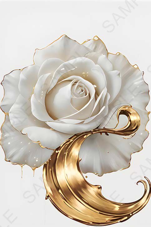 3 PIECE ROSE SET