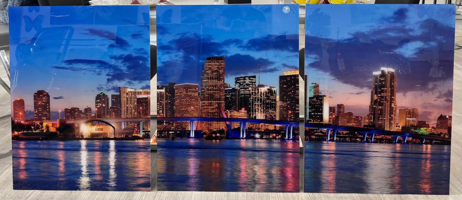 3PCS SET MIAMI BRIDGE 72X32 (24X32 EA)