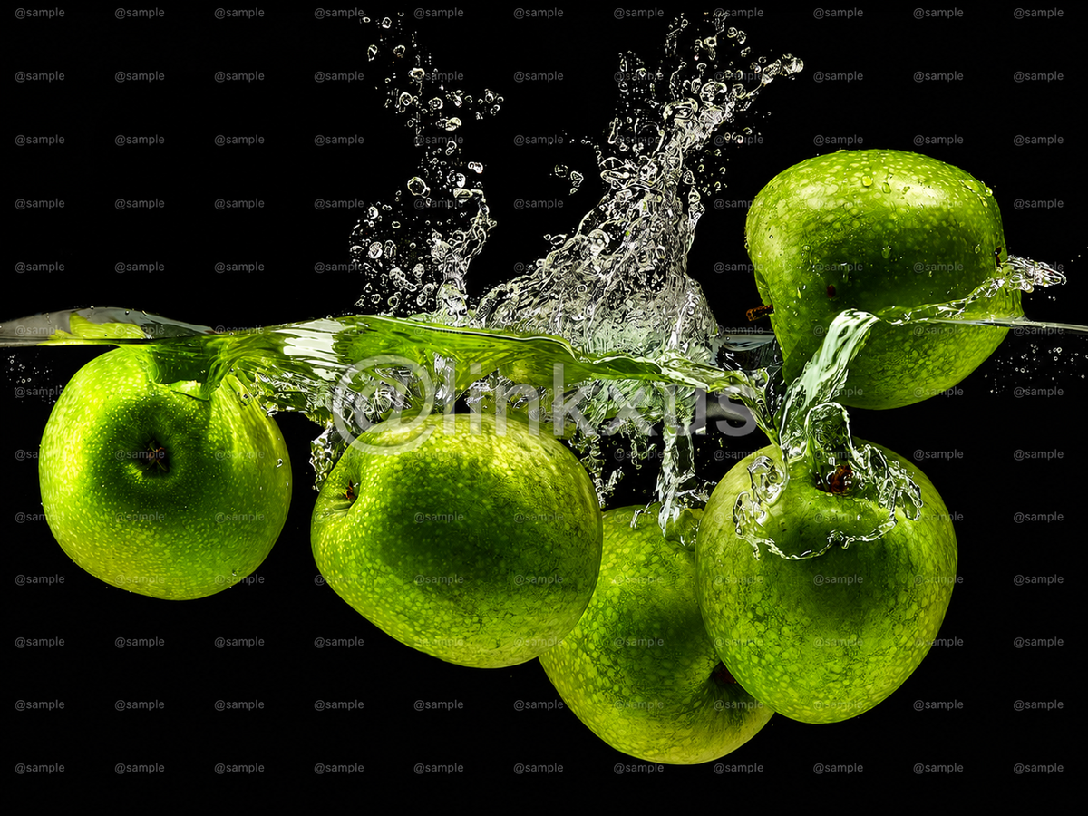WATER GREEN APPLES