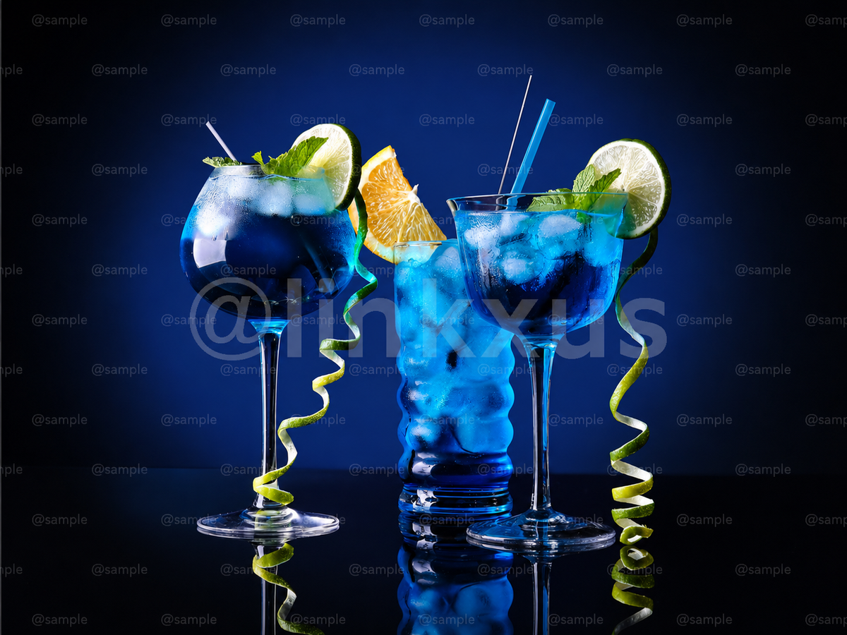 BLUE COCKTAILS
