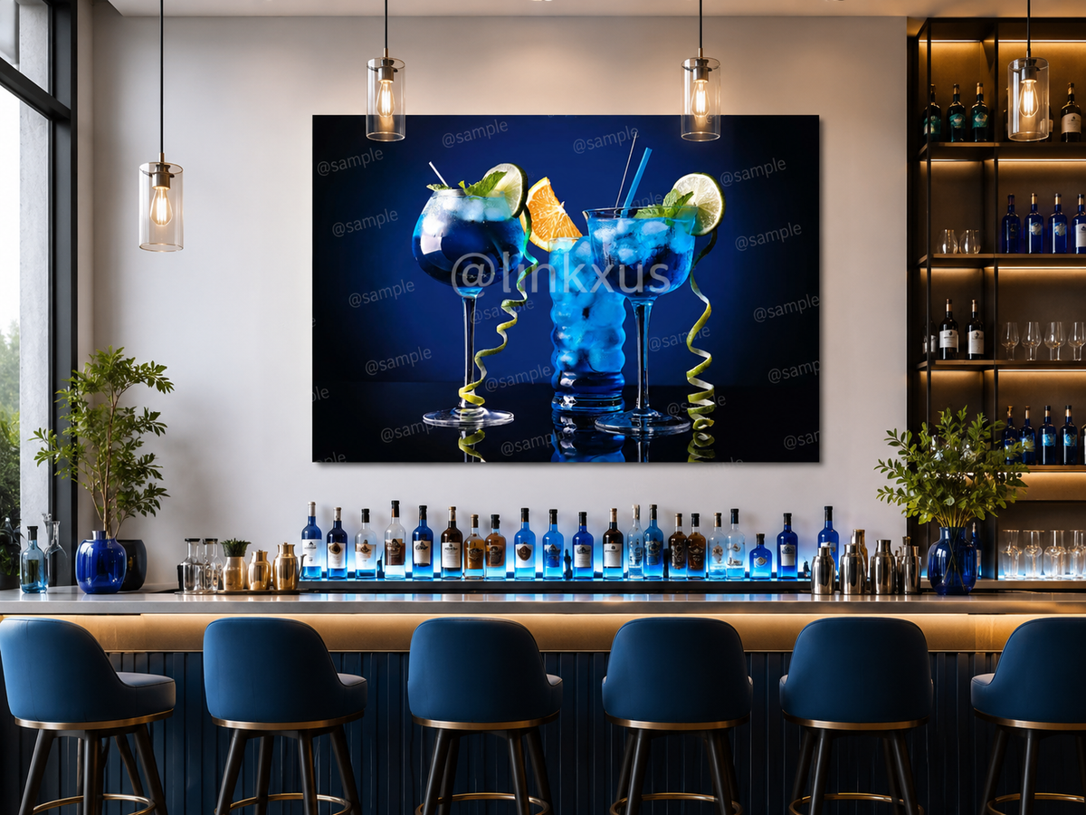 BLUE COCKTAILS