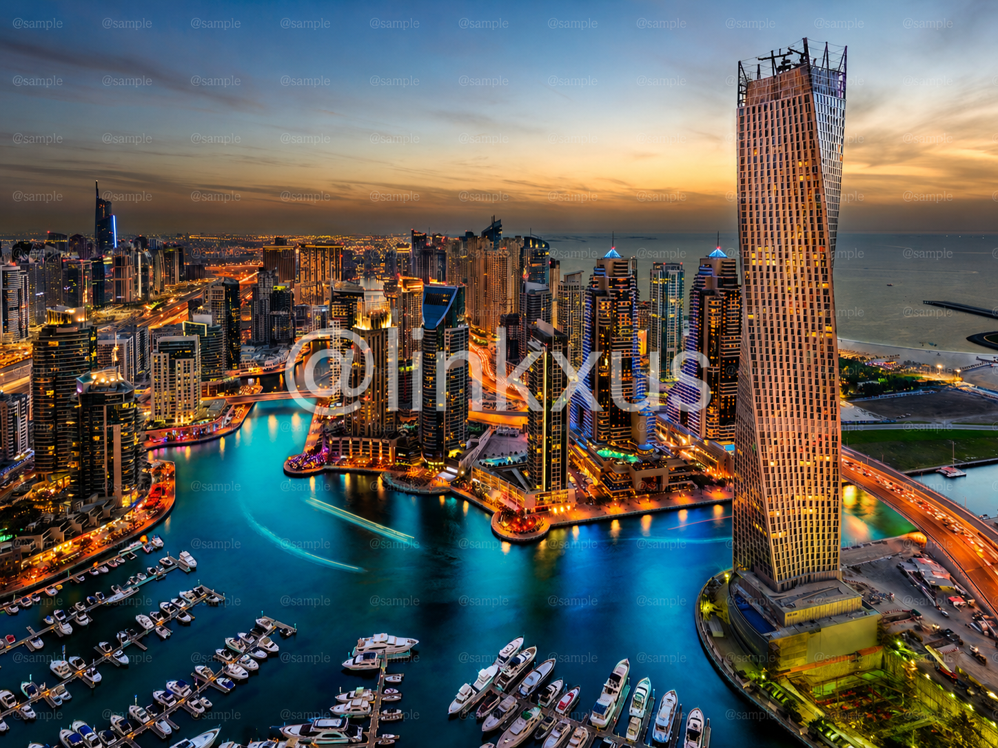 GARDEN CITY HOTEL DUBAI SUNSET