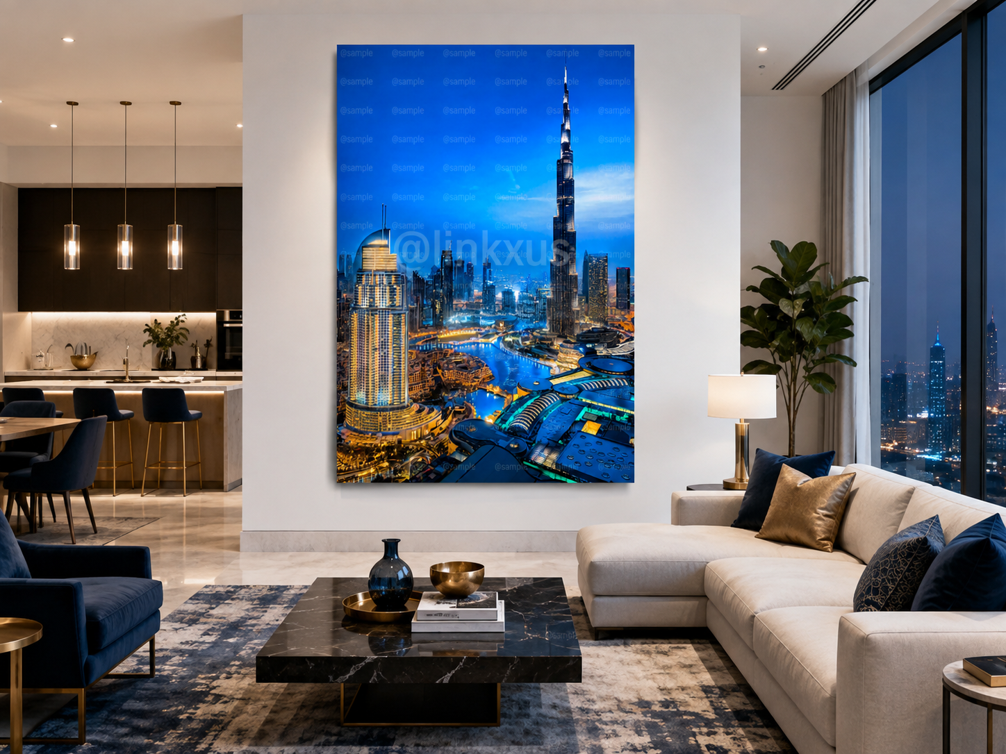 BURJ KHALIFA NIGHT