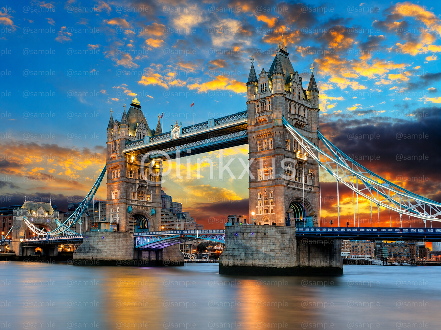 LONDON BRIDGE SUNSET