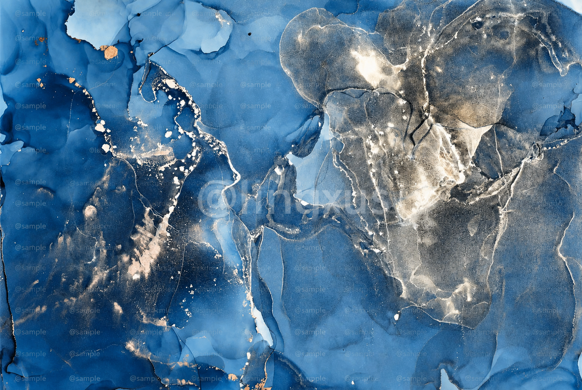 ABSTRACT BLUE 5