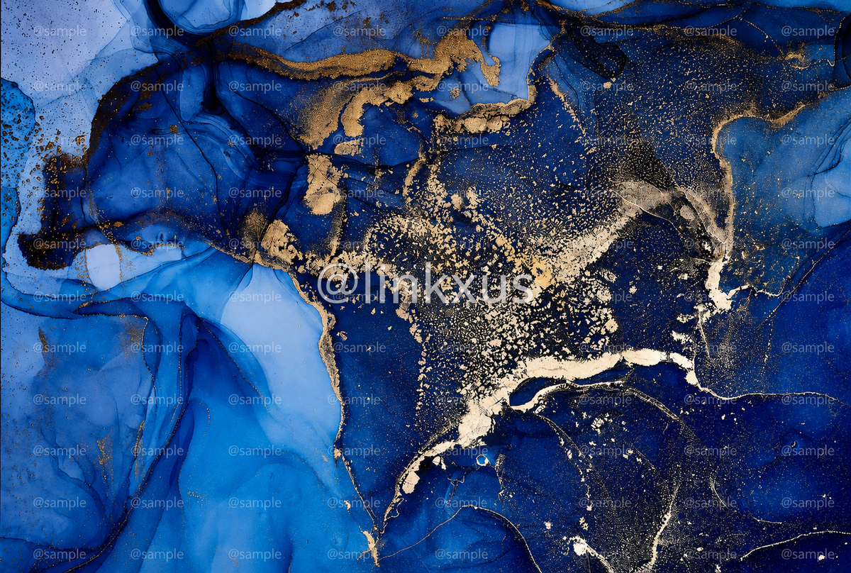 ABSTRACT BLUE 7