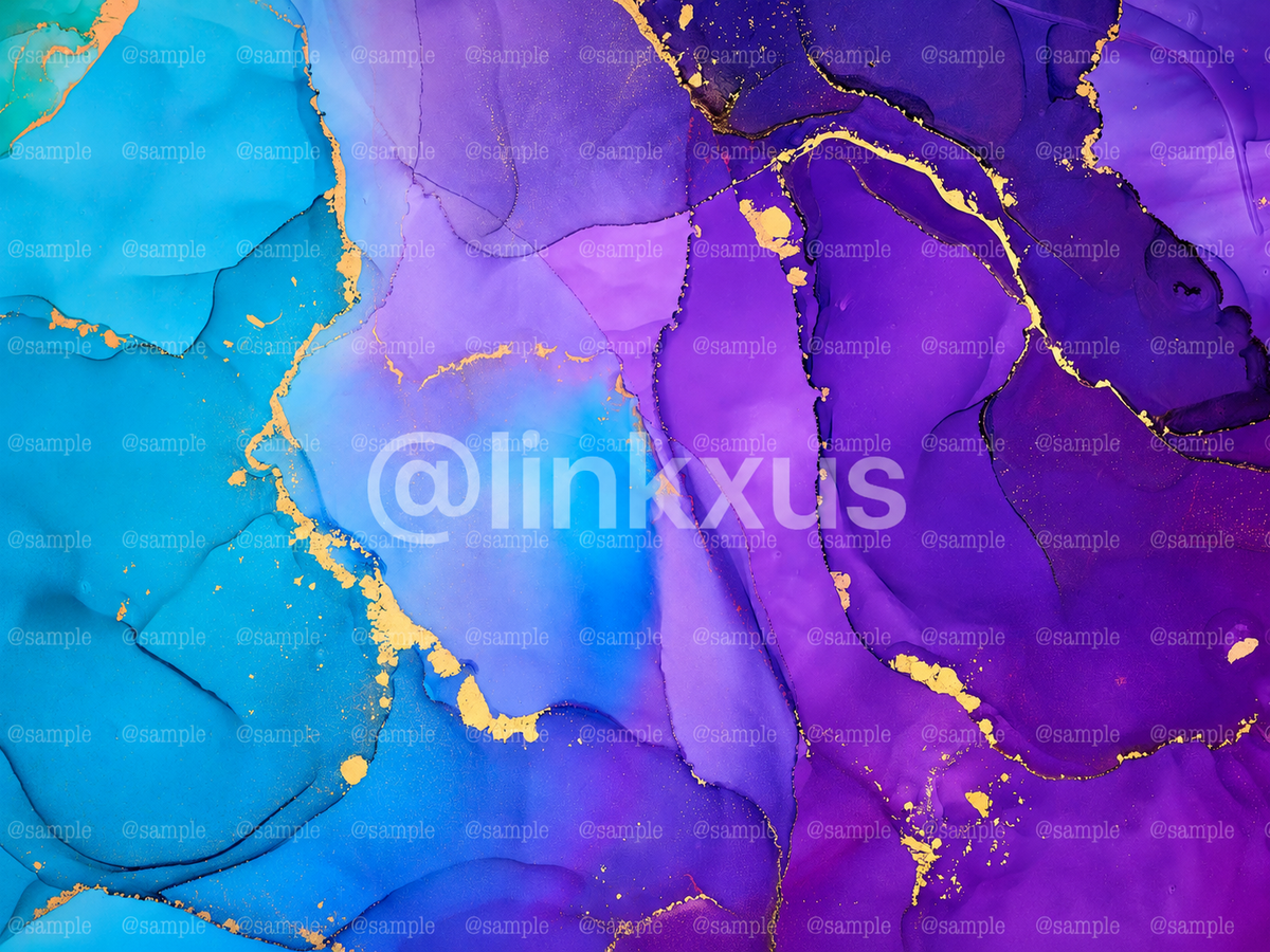 ABSTRACT BLUE / PURPLE