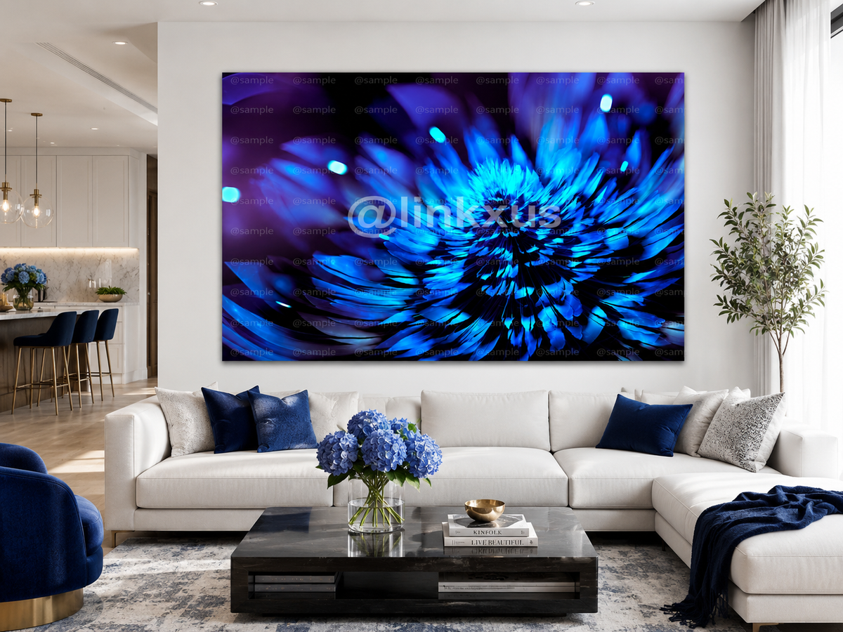 ABSTRAC BLUE