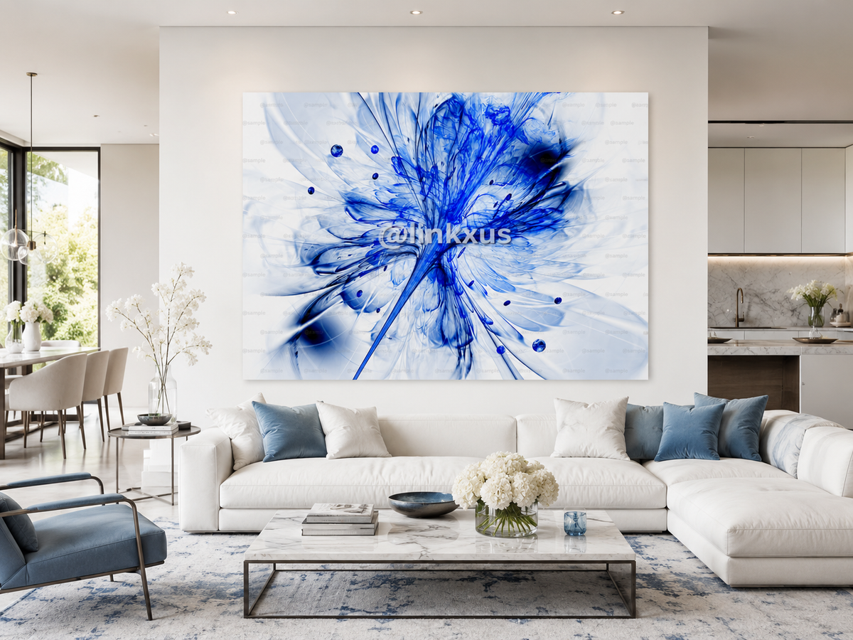 ABSTRACT BLUE