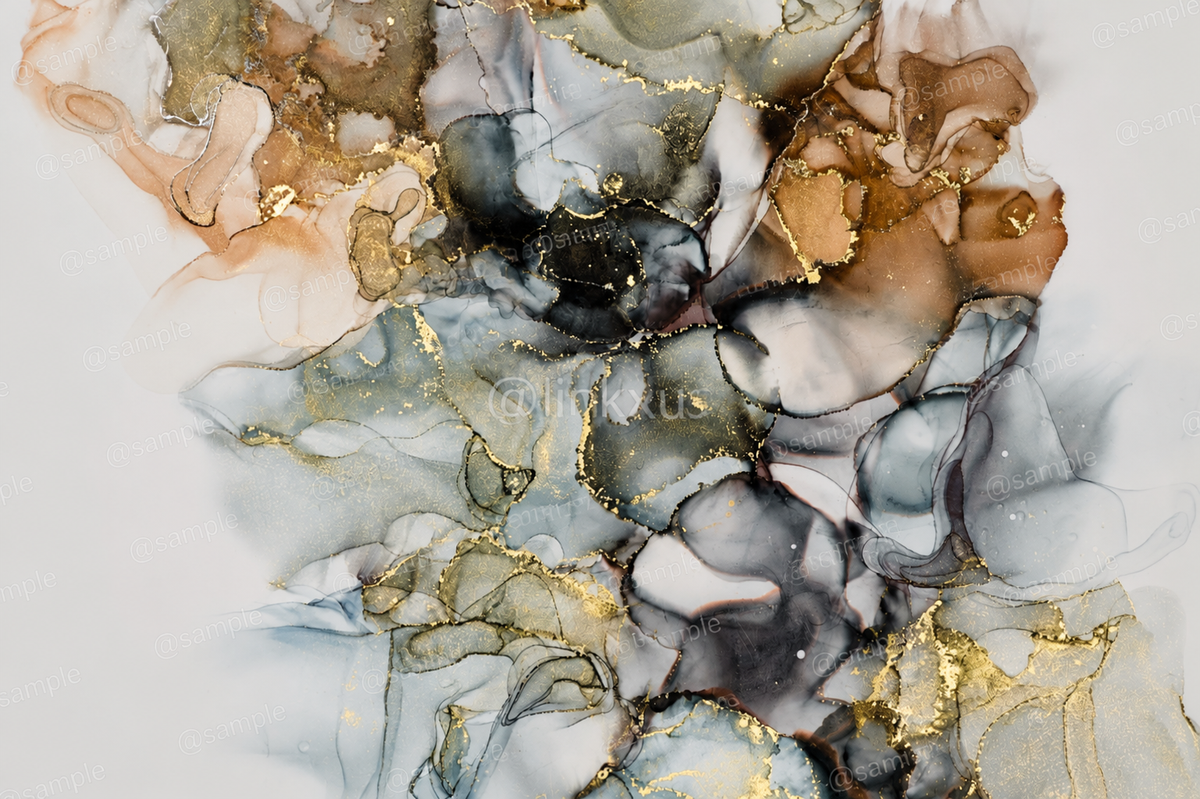 ABSTRACT GOLD BEIGE