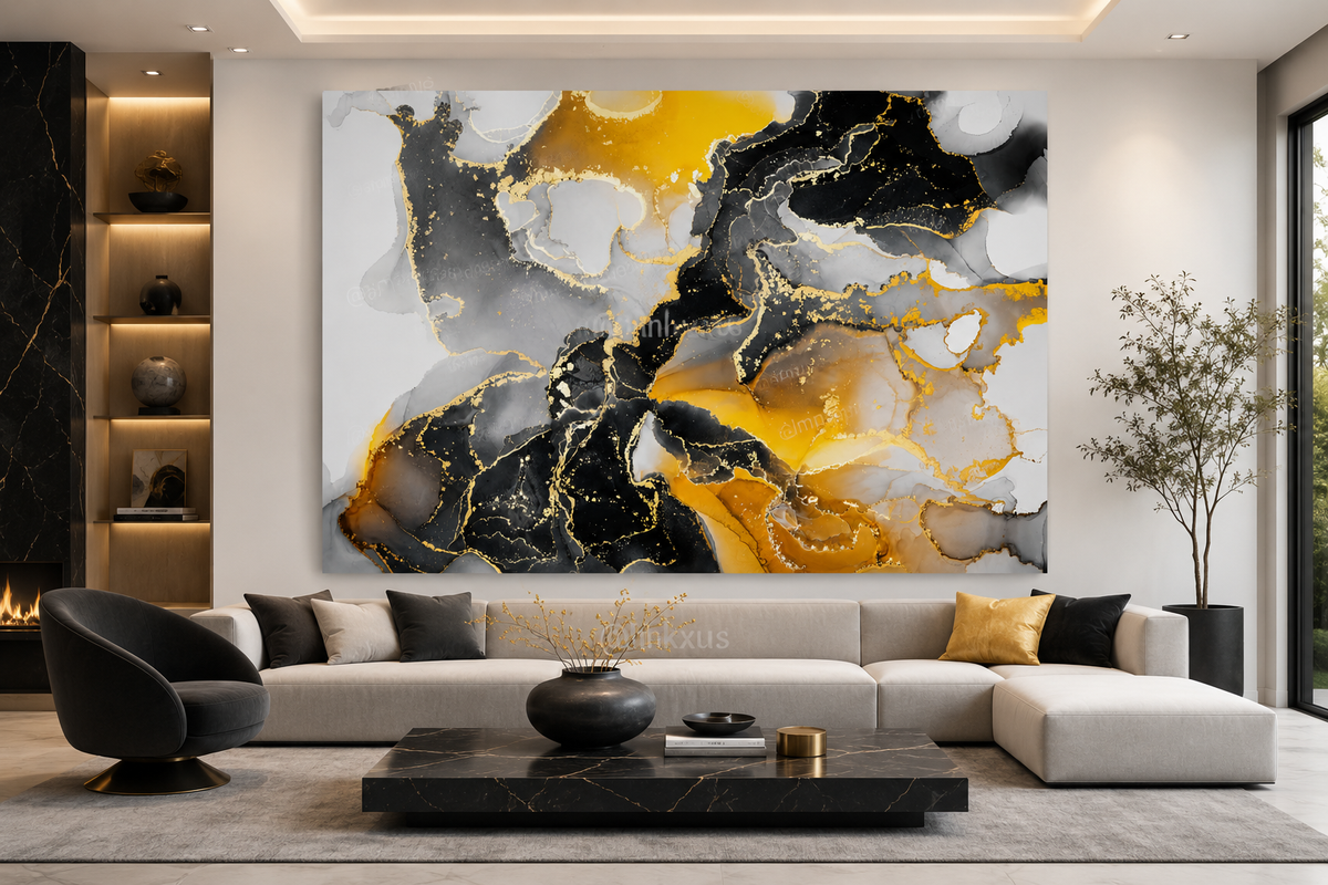 ABSTRACT YELLOW