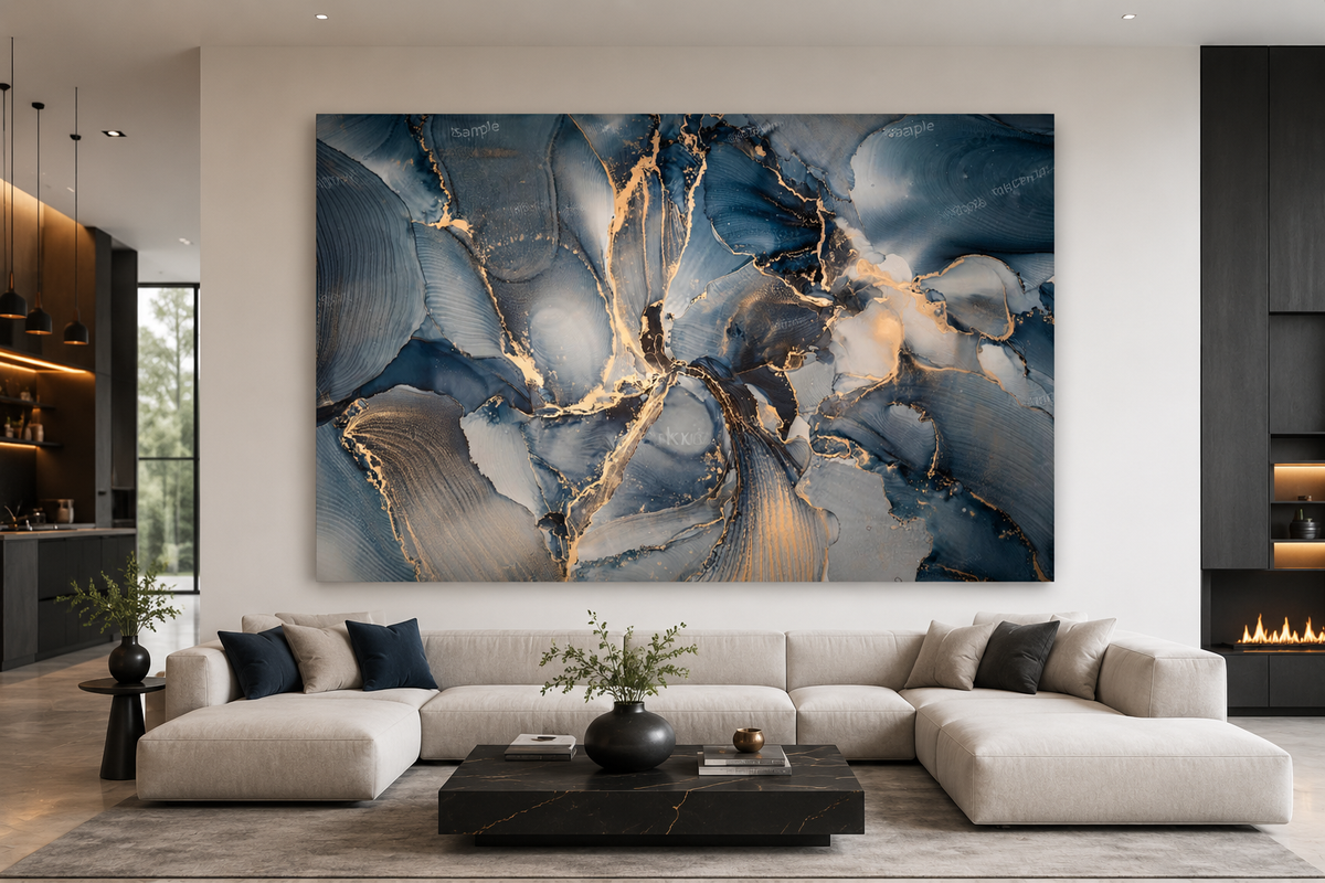 ABSTRACT BLUE 2