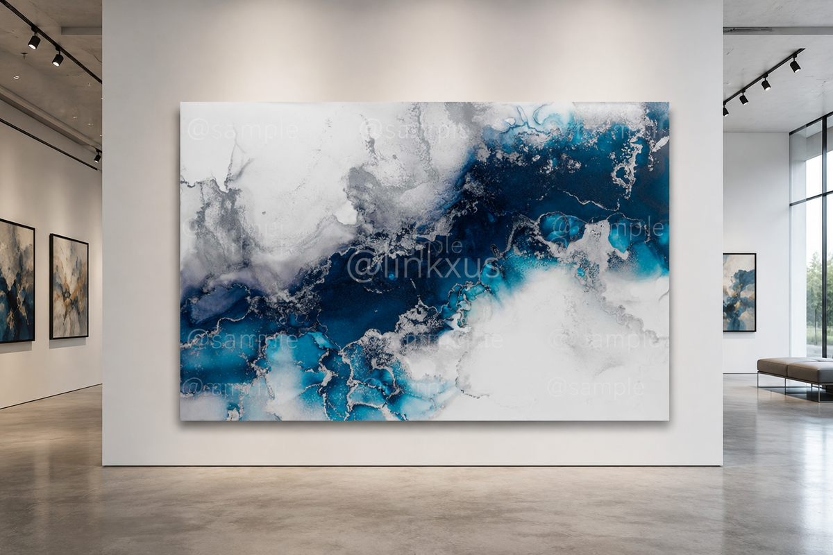 ABSTRACT BLUE 3