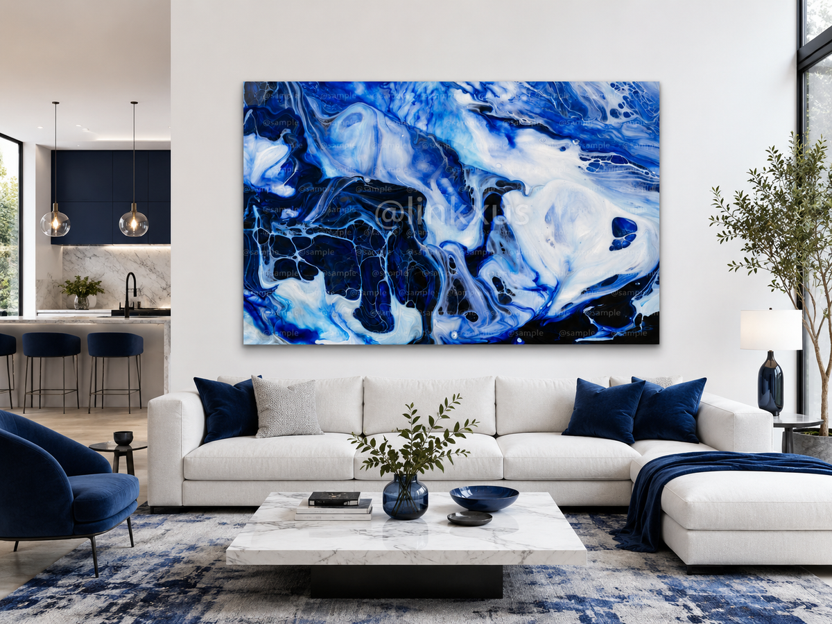 ABSTRACT BLUE 1