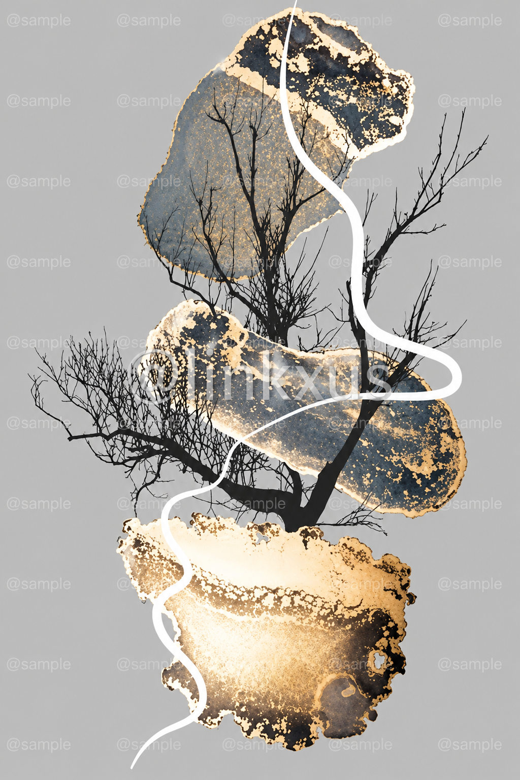 ABSTRACT 3 PIECES