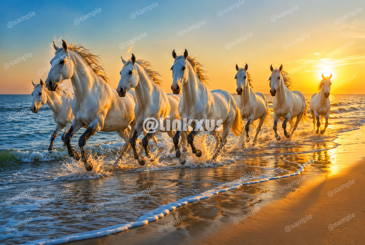 THE HORSES OF THE SEA