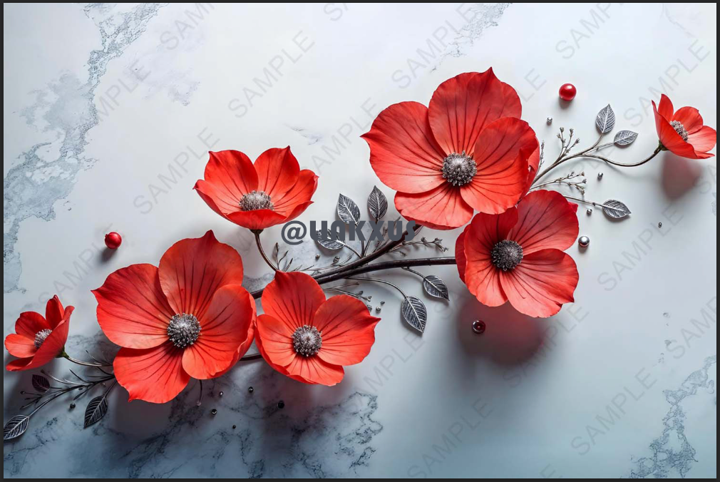 RED FLOWERS