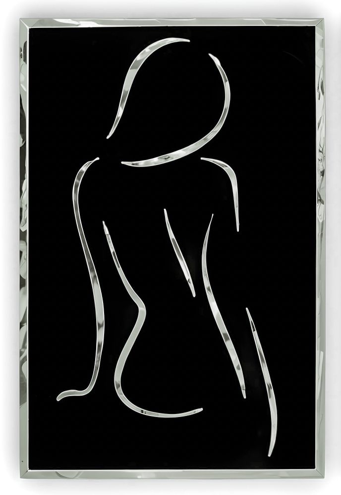 WOMAN SILHOUETTE MIRROR