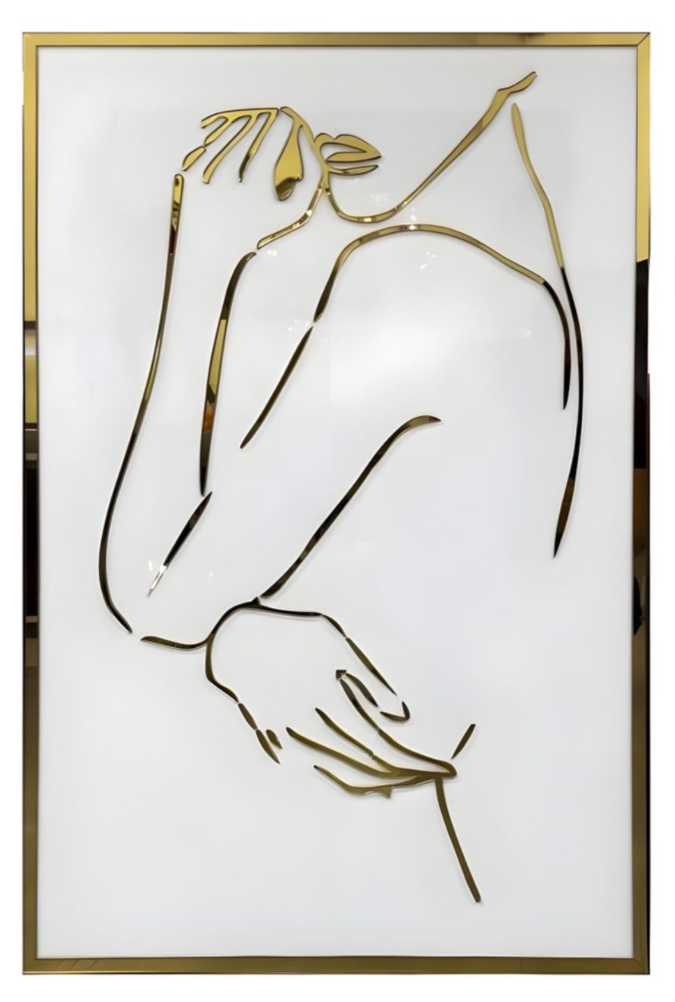 WOMAN SILHOUETTE MIRROR