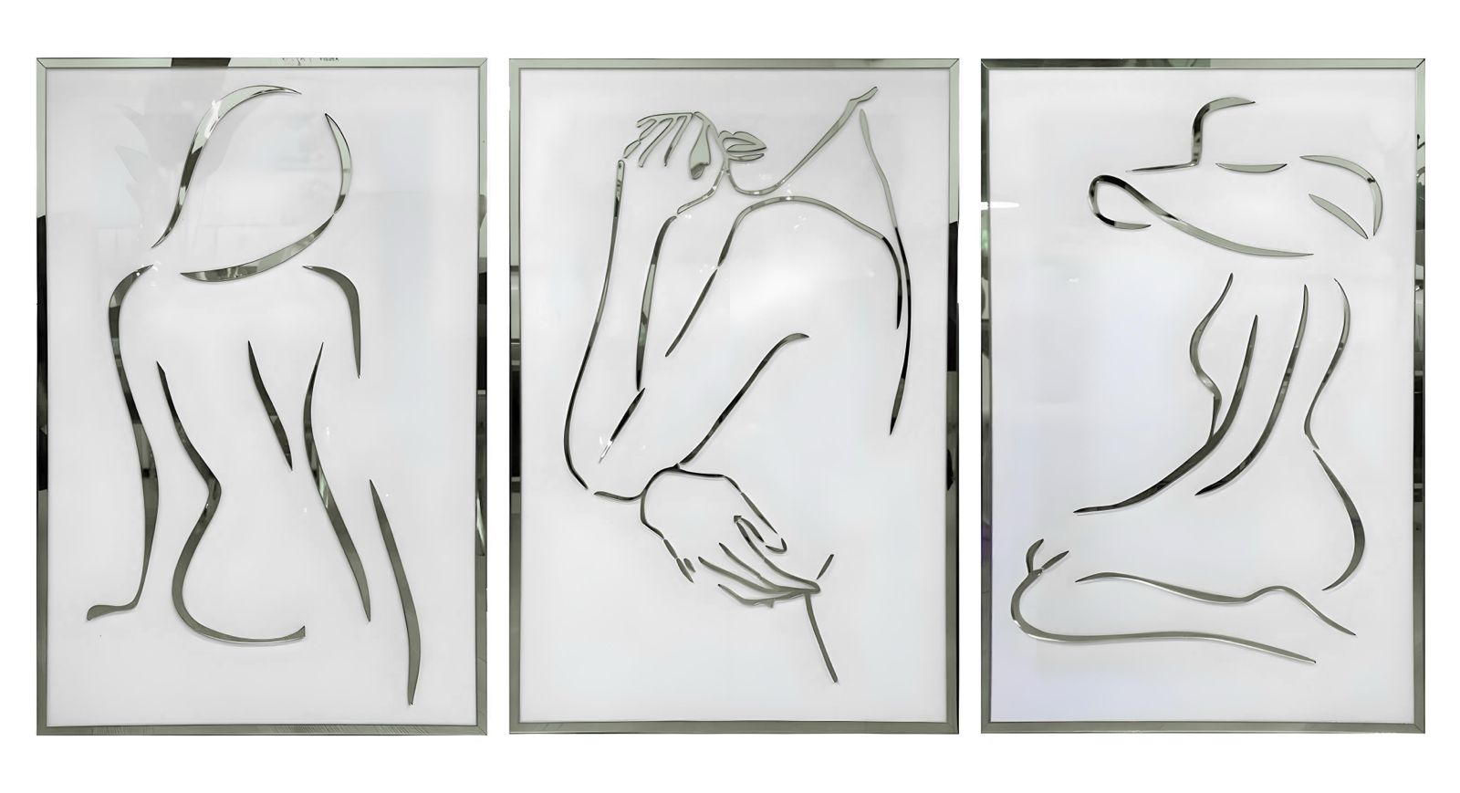 WOMAN SILHOUETTE MIRROR