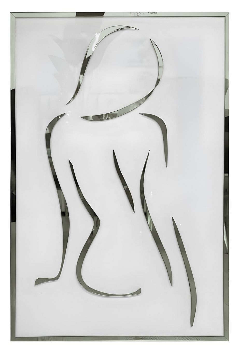 WOMAN SILHOUETTE MIRROR